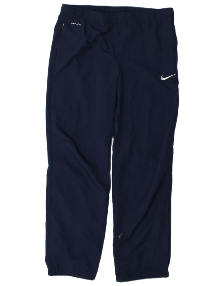 Nike muške Dri Fit hlače za trenirku Male tamnoplave poliesterske