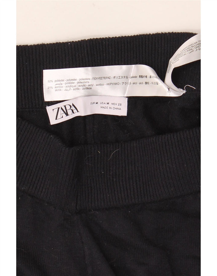 Zara ženske hlače za trenirku UK 14 Medium tamnoplavi poliester