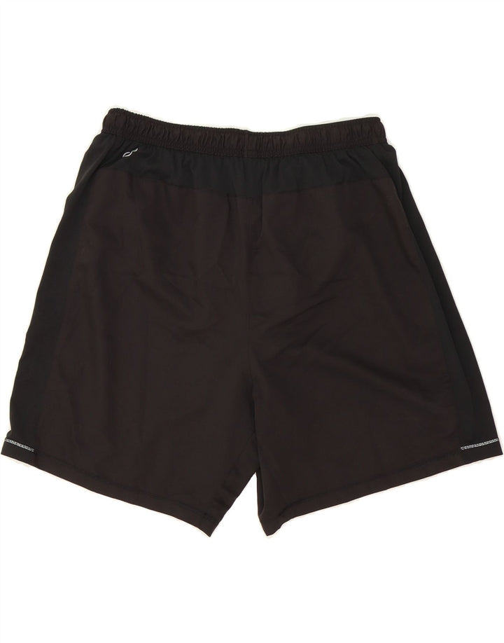 PUMA Mens Sport Shorts Large  Black Colourblock Polyester Vintage Puma and Second-Hand Puma from Messina Hembry 