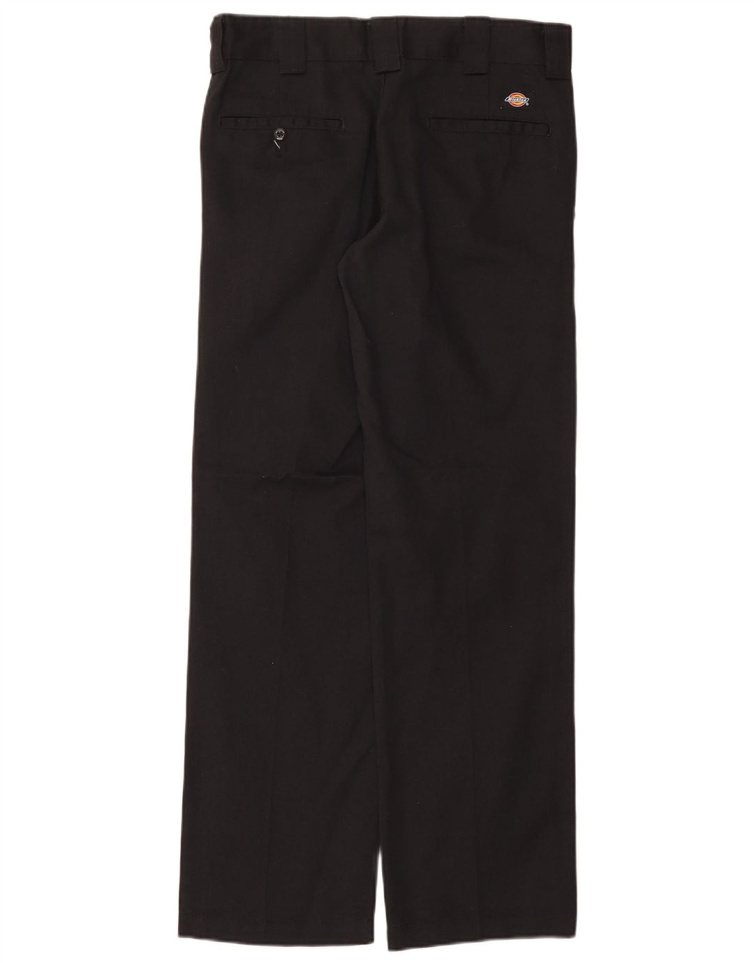 Dickies muške uske ravne chino hlače W30 L32 crni poliester