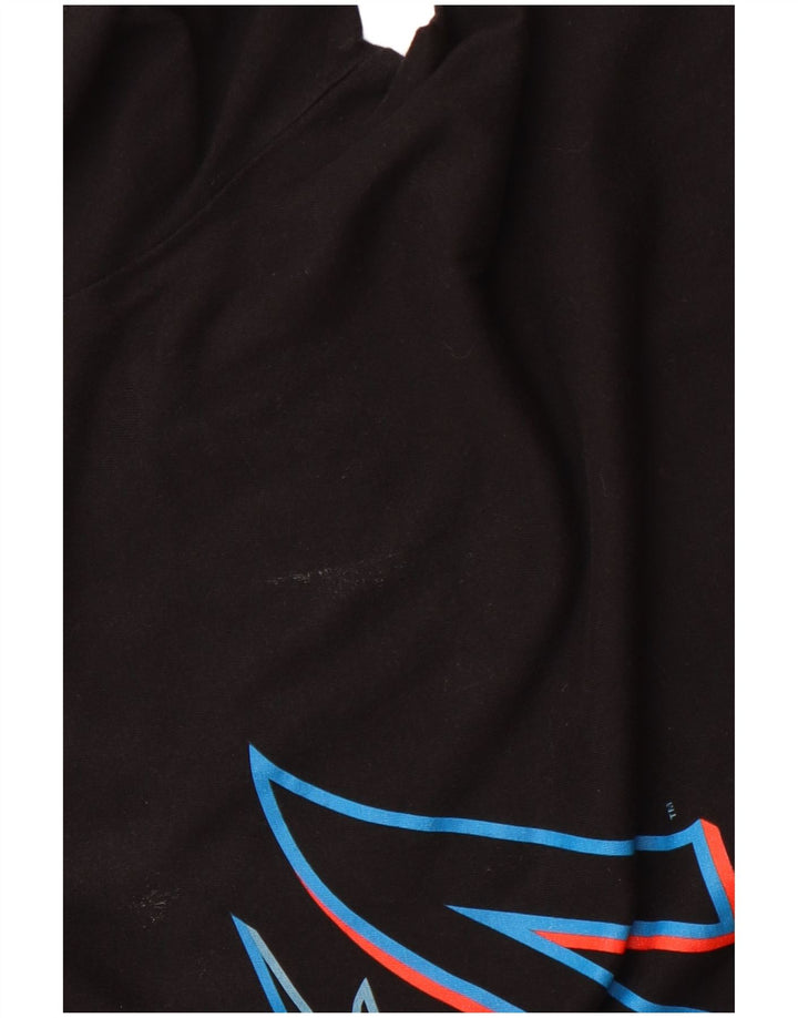 NIKE Muška velika crna majica s grafičkim motivima