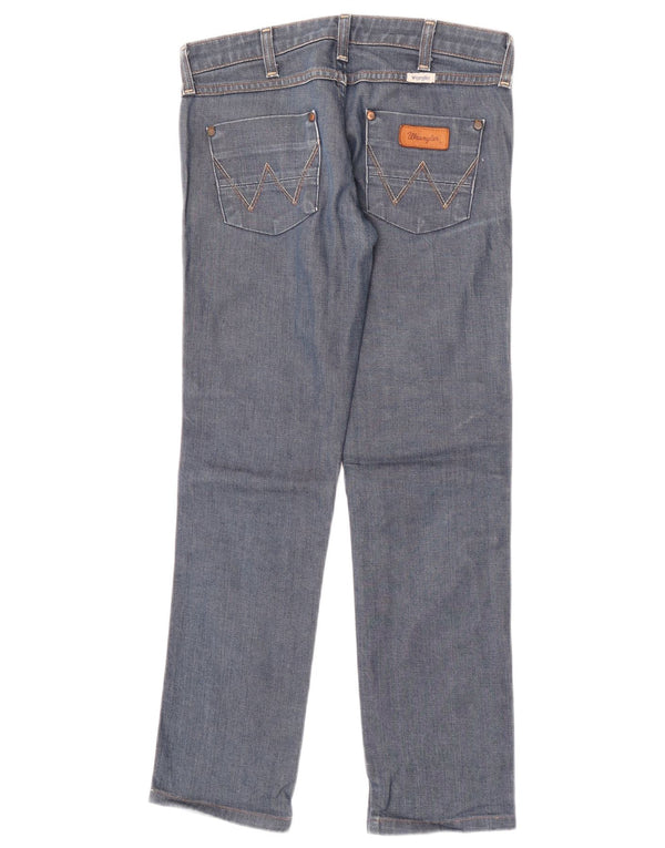 Wrangler ženske ravne traperice Lia W27 L28 plavi pamuk