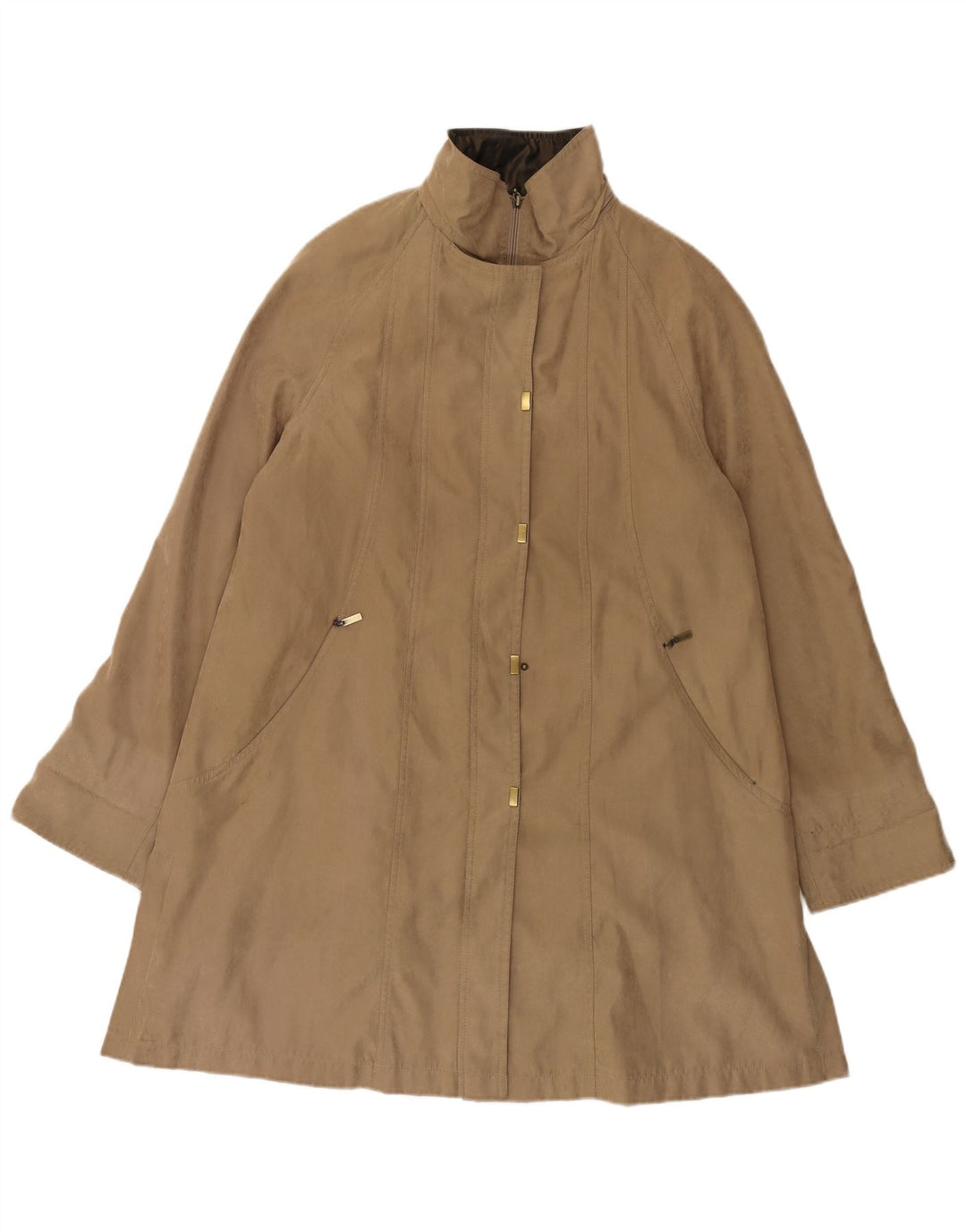 JACQUES VERT Ženski kaput UK 14 srednje bež poliester