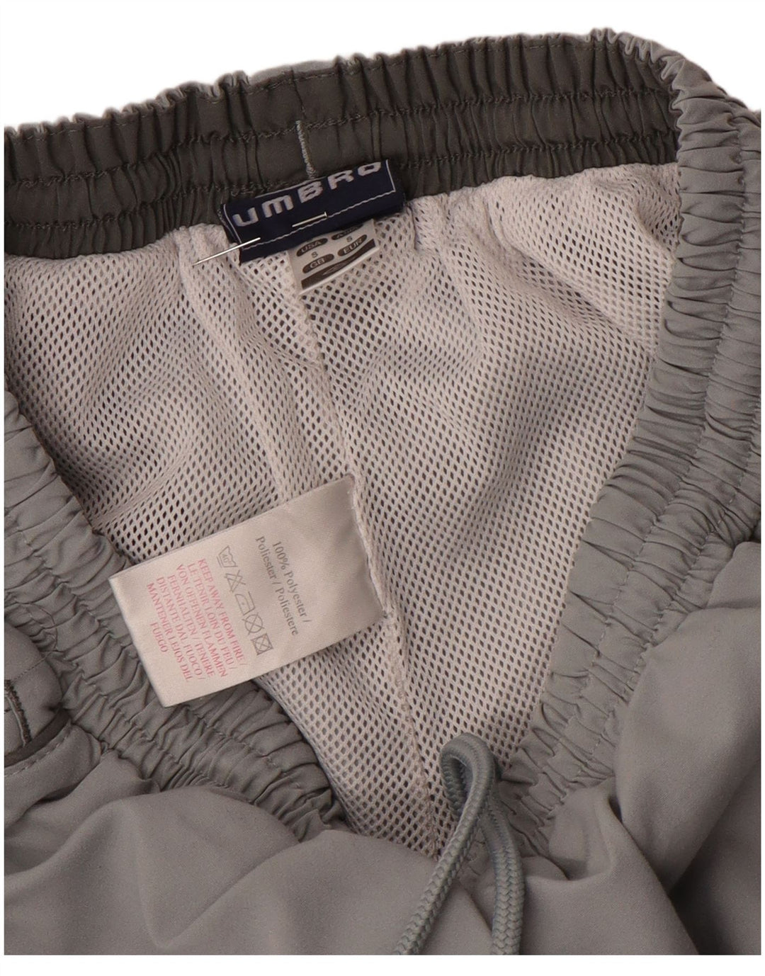 Umbro muške hlače za trenirku Graphic male sive boje od poliestera