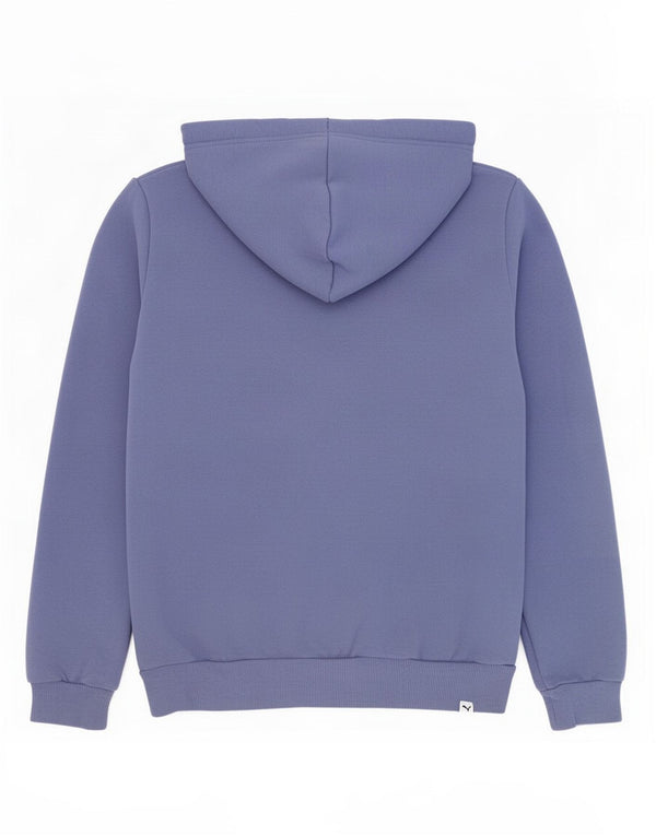 Puma ženska majica s kapuljačom s kapuljačom UK 8 Small Blue Cotton