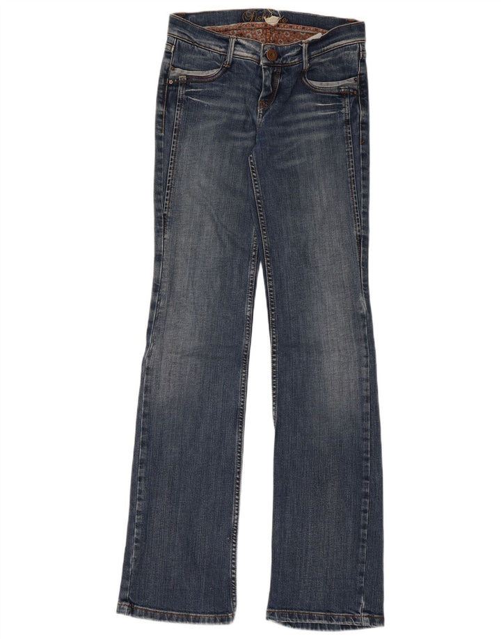 Ženske traperice Fishbone Bootcut W28 L33 Plavi pamuk