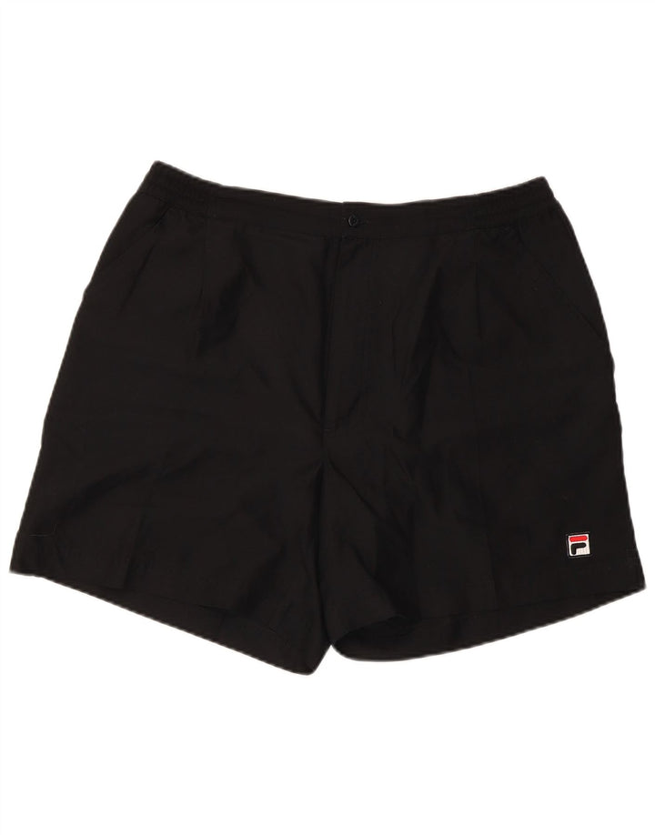 Fila muške chino kratke hlače velike W32 crni poliester