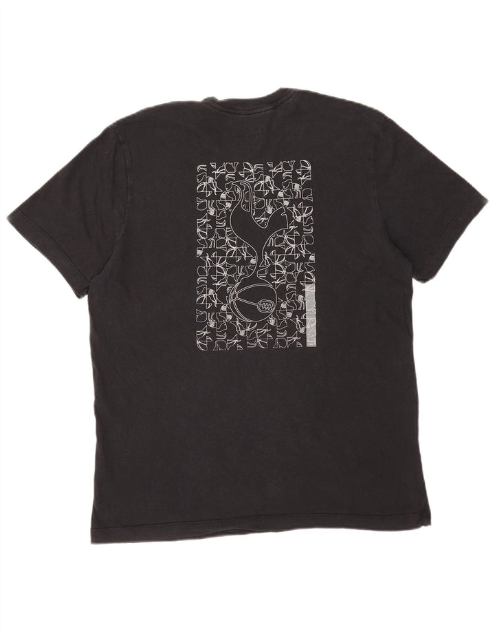 NIKE Muška majica kratkih rukava Tottenham Hotspur Graphic T-Shirt Srednji crni pamuk