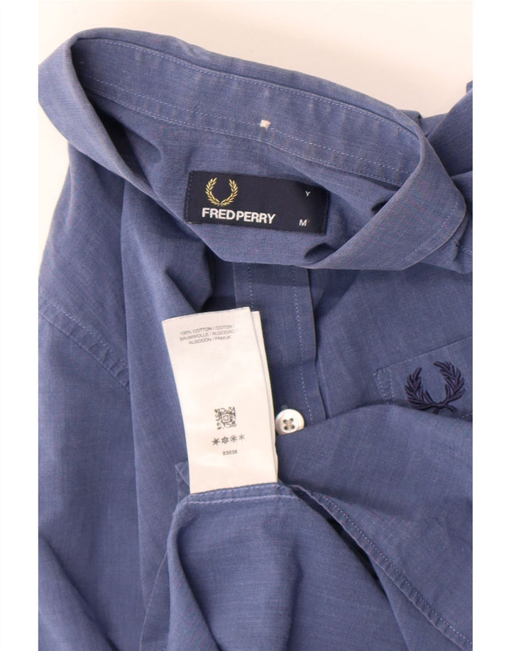 Plava pamučna majica Fred Perry za dječake 10-11 godina
