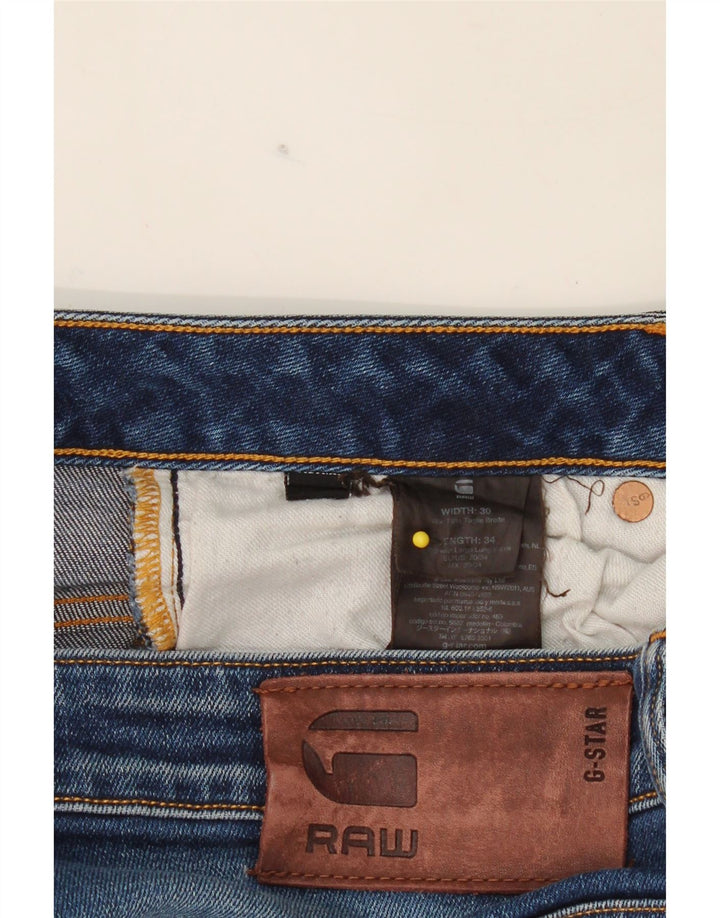 G-STAR Mens Slim Jeans W30 L31 Blue Cotton Vintage G-Star and Second-Hand G-Star from Messina Hembry 