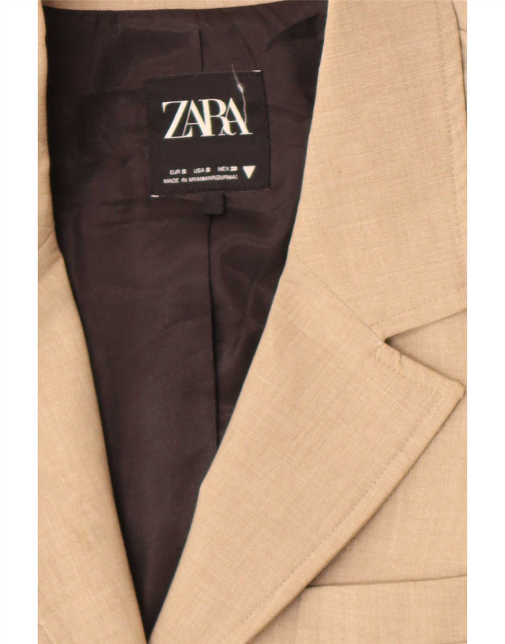 Zara ženska bolero jakna UK 10 Small Brown