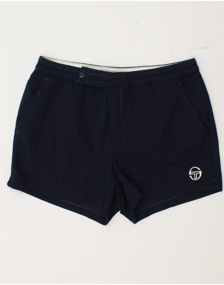 SERGIO TACCHINI Ženske chino kratke hlače W32 Veliki tamnoplavi poliester