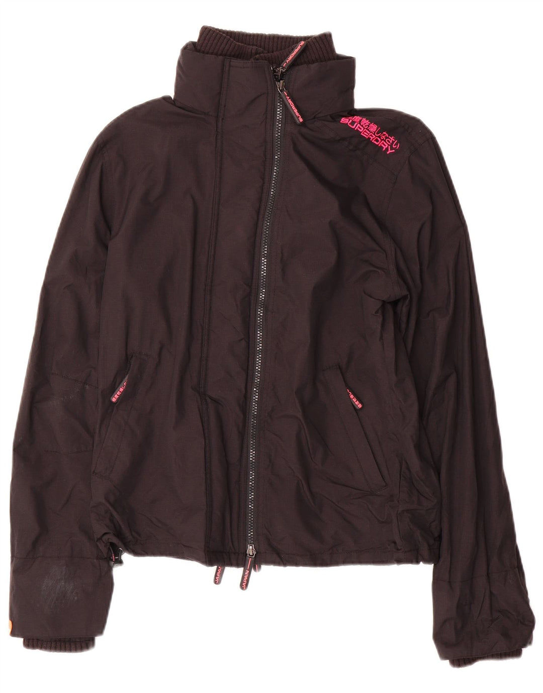 Superdry ženska jakna s vjetrovkom UK 12 srednje crna