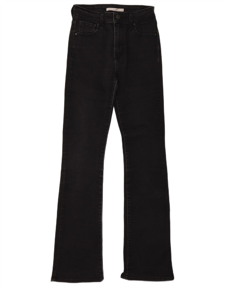 Ženske traperice visokog struka s čizmama W25 L30