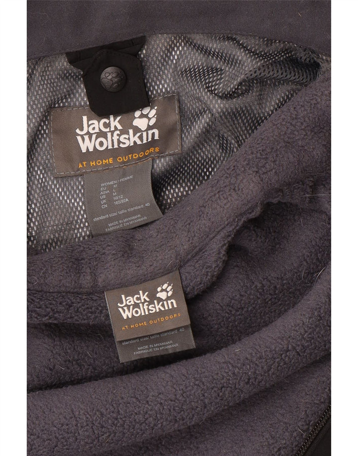 Jack Wolfskin ženska vjetrovka s kapuljačom UK 10/12 srednje crna