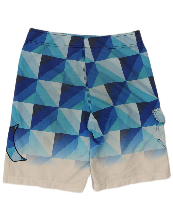 Hurley muške kratke hlače za plivanje srednje plave geometrijske boje