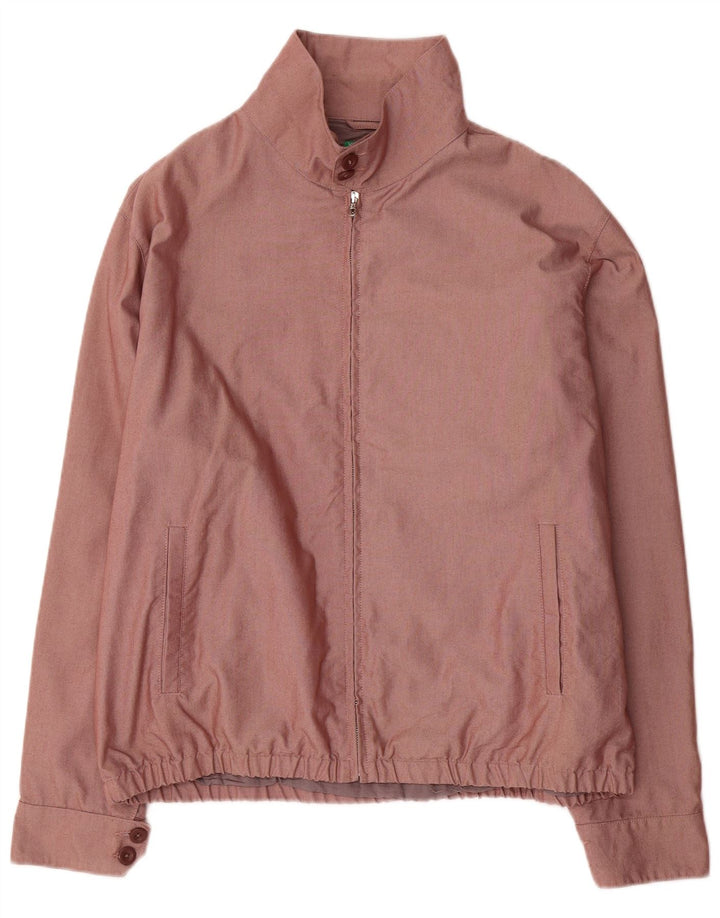 Benetton muška bomber jakna UK 42 XL smeđi pamuk