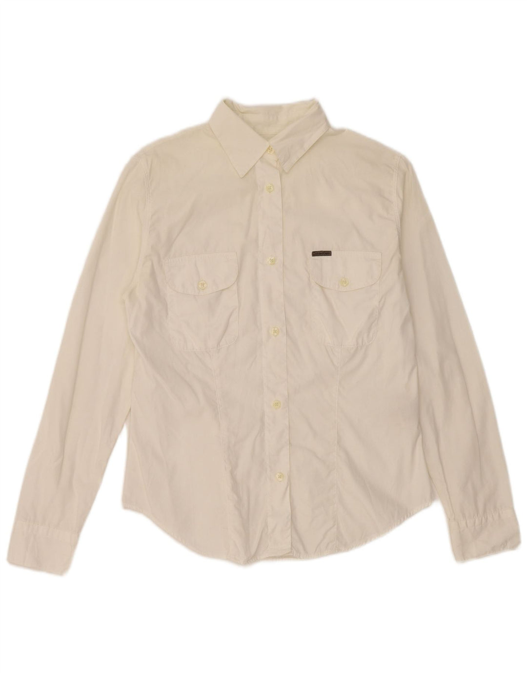 Calvin Klein Ženska košulja mala od bijele pamučne boje