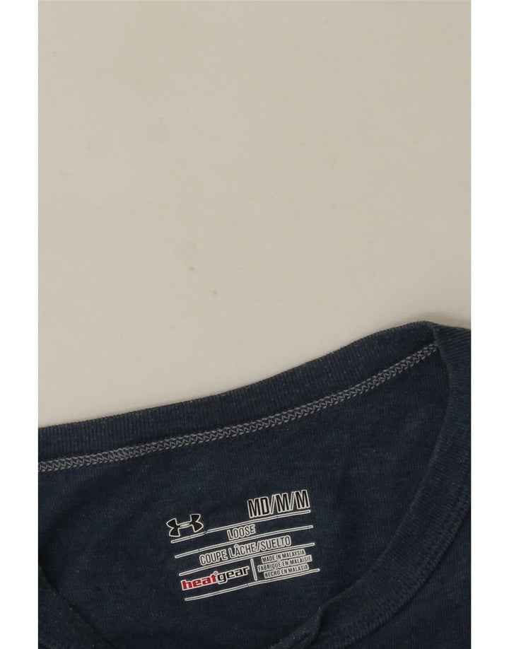 Muška majica Under Armour Heat Gear s dugim rukavima srednje plava