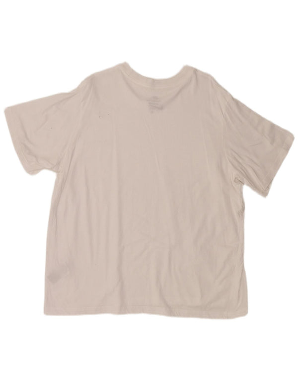 Nike Mens Loose Fit T-Shirt Top XL White Cotton