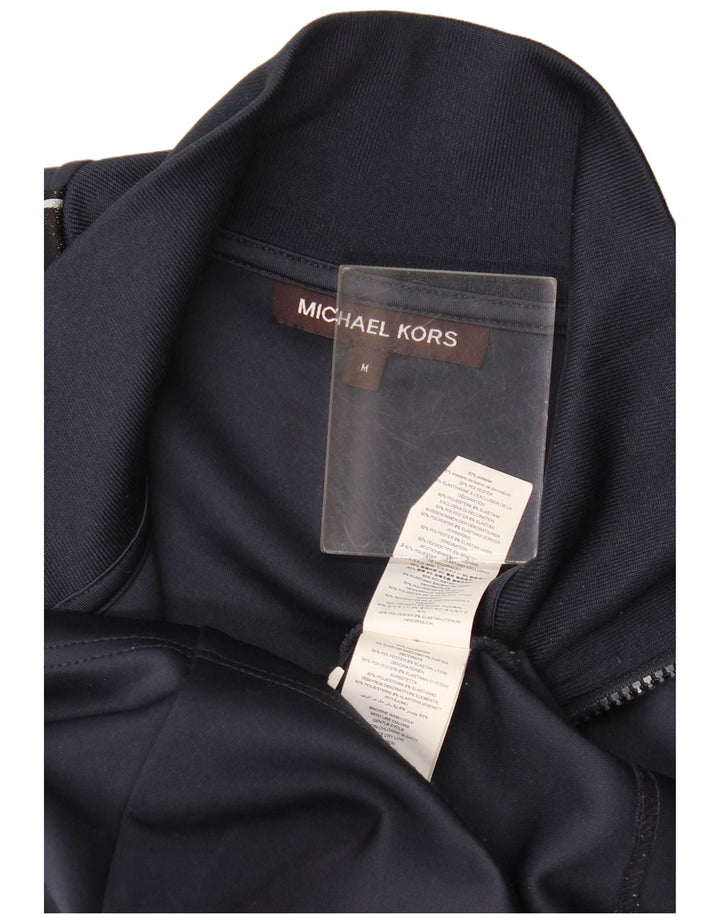 Muška trenirka s grafičkim motivima Michael Kors Srednja jakna od tamnoplavog poliestera