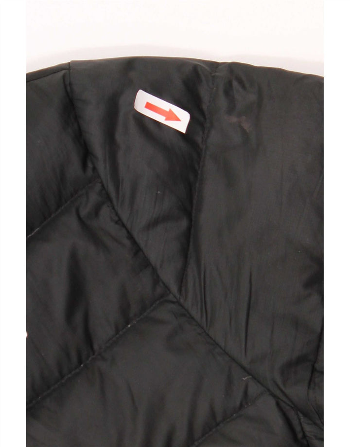 Adidas ženska podstavljena jakna s kapuljačom UK 18 XL crni poliester