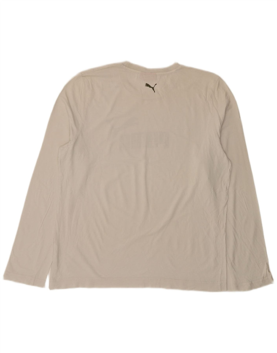 Muška majica Puma Graphic s dugim rukavima XL bijela