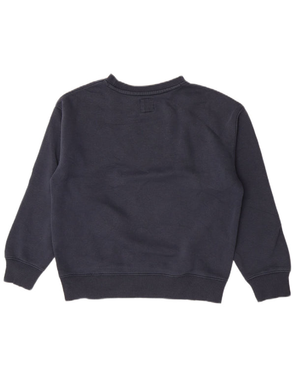 Zara Boys Graphic Sweatshirt Džemper 11-12 godina tamnoplavi pamuk