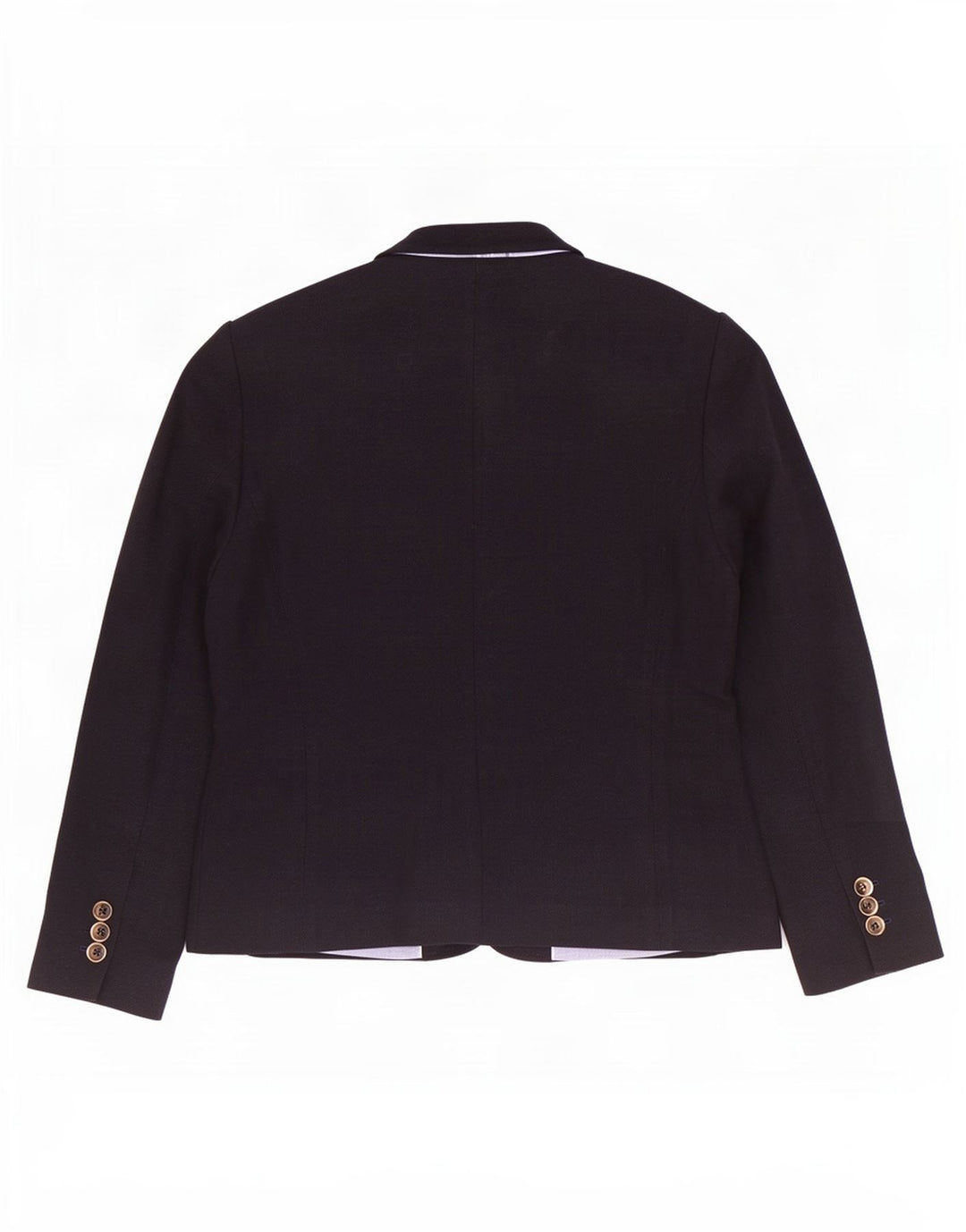 Massimo Dutti Ženska jakna s jednim gumbom EU 44 XL crni pamuk