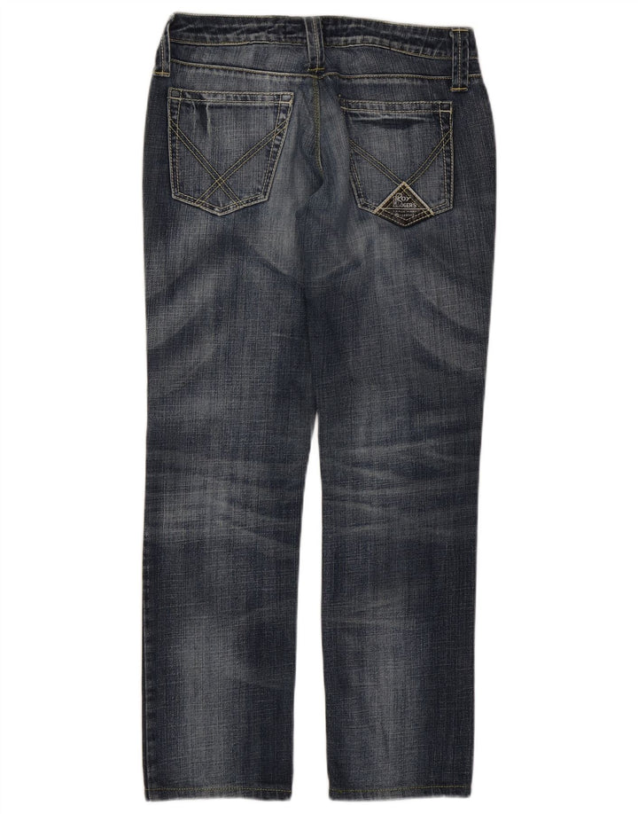 Roy Rogers Ženske Seven Bell Straight Jeans IT 42 Srednje W28 L29 Plave