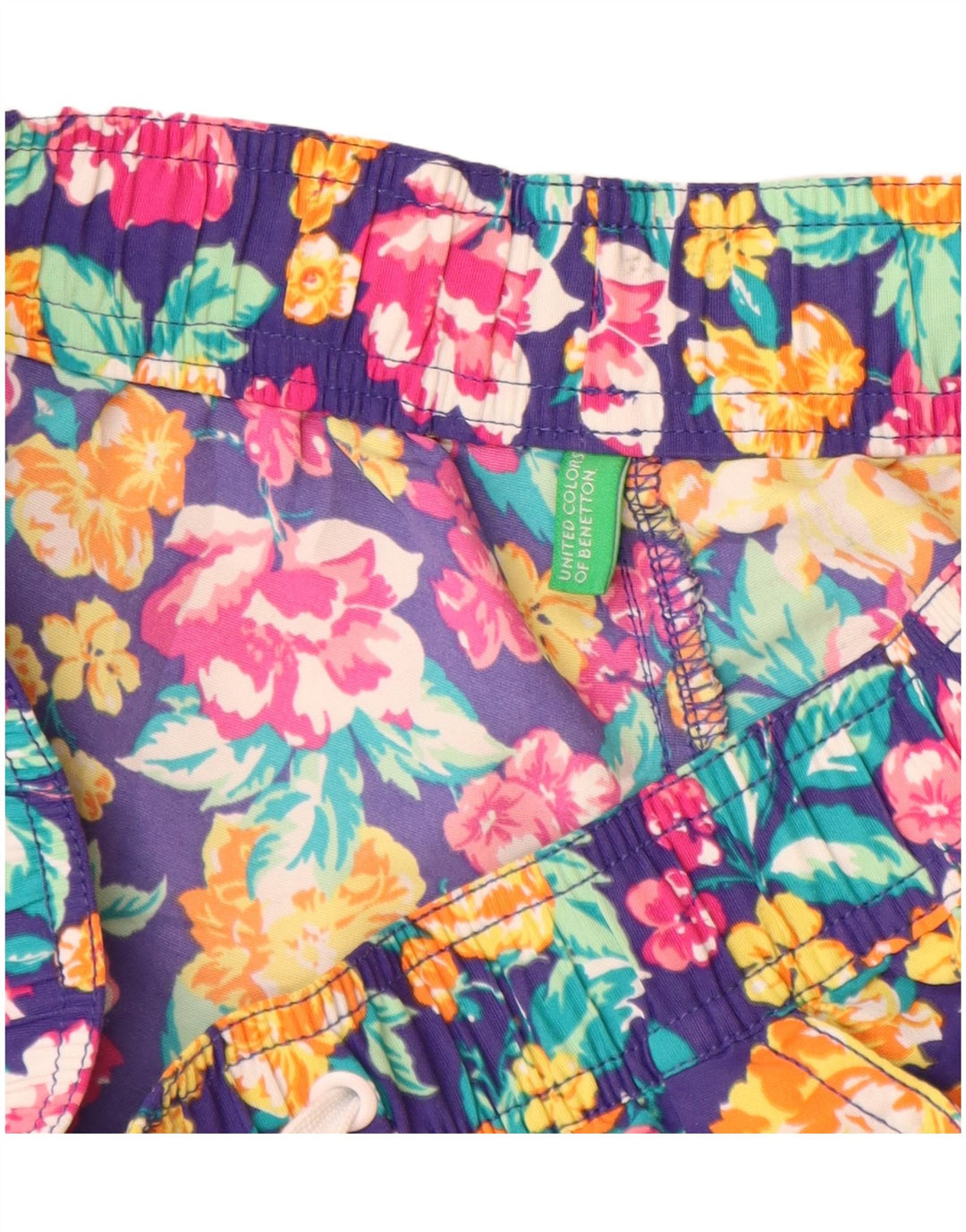 BENETTON Ženske vruće hlačice W26 Male raznobojne cvjetne