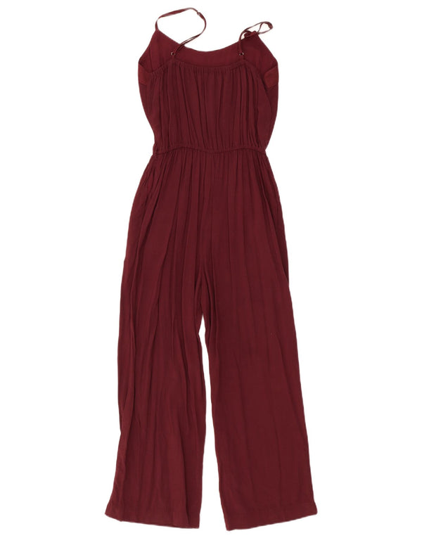 Abercrombie & Fitch ženski kombinezon bez rukava UK 4 XS Bordo viskoza