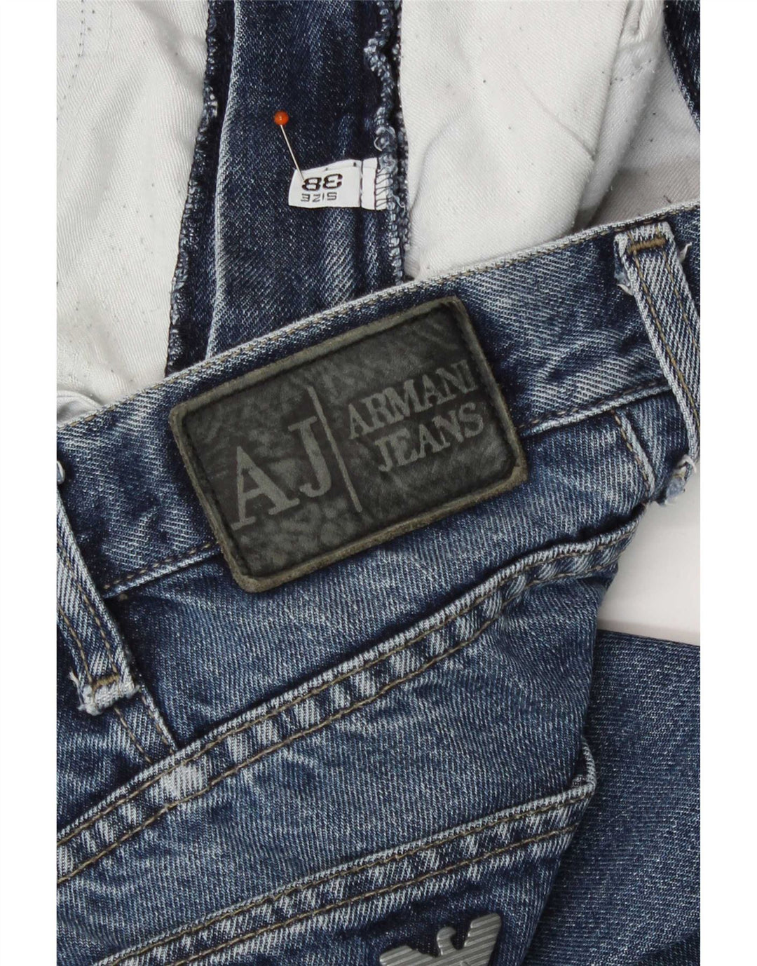 Armani muške ravne traperice W38 L31 plave