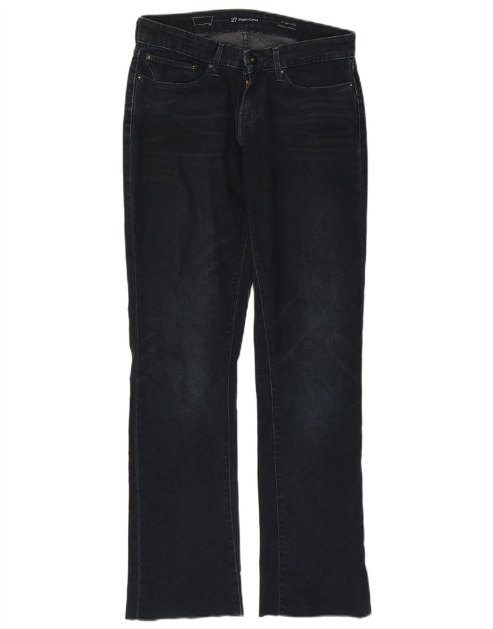 Levi's ženske traperice s blagim oblinama s modernim uzlazom W27 L34 tamnoplave