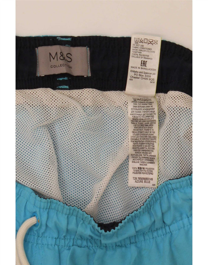 Marks & Spencer muške kratke kupaće hlače veliki plavi poliester