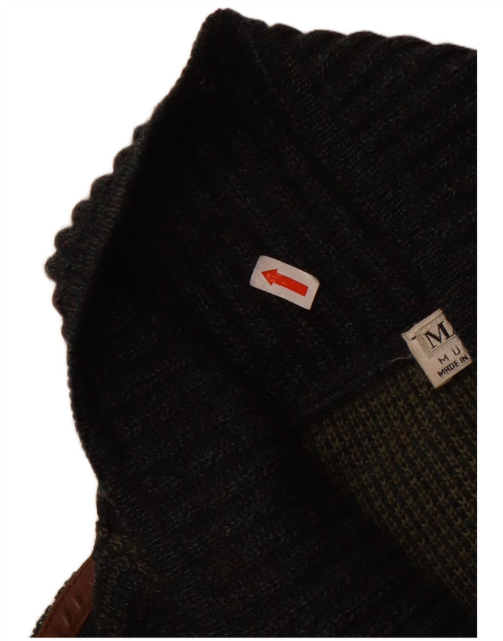 Marz muški džemper s dvostrukim kopčanjem EU 52 velika siva vunena vesta