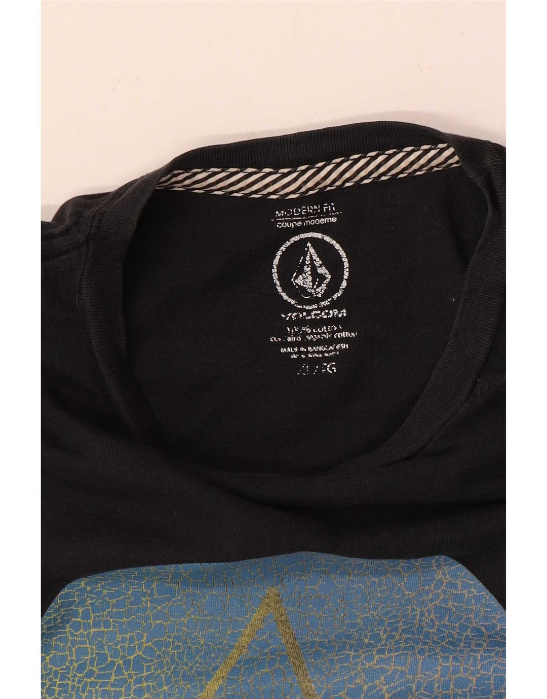 Volcom muška majica s kratkim rukavima modernog kroja XL crna