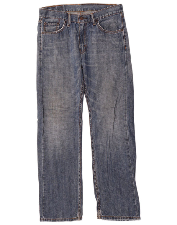 Levi's muške 505 ravne traperice W30 L30 plavi pamuk