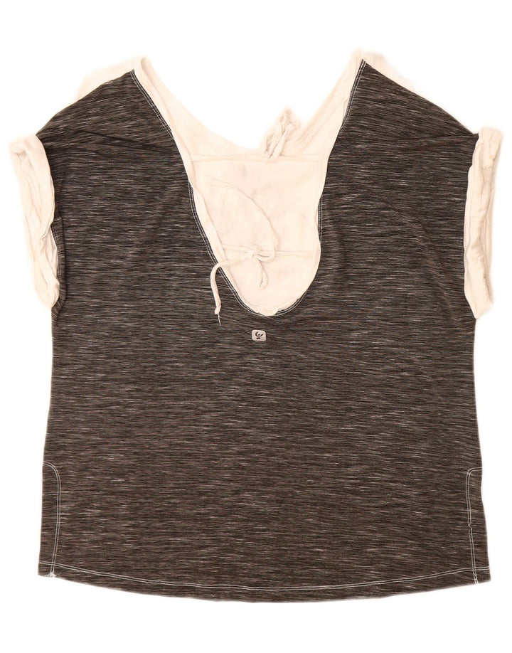 Freddy ženska prevelika majica kratkih rukava s grafičkim motivima UK 10 Small White Colourblock