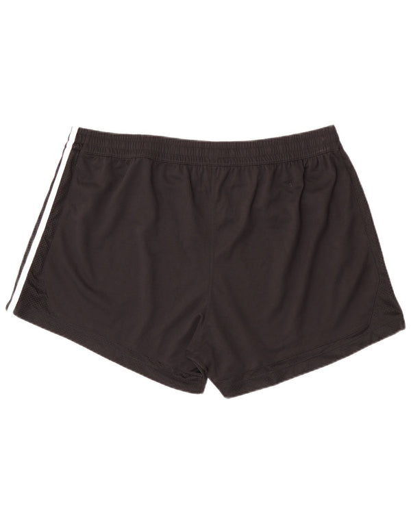 Adidas ženske sportske kratke hlače UK 24/26 2XL crni poliester