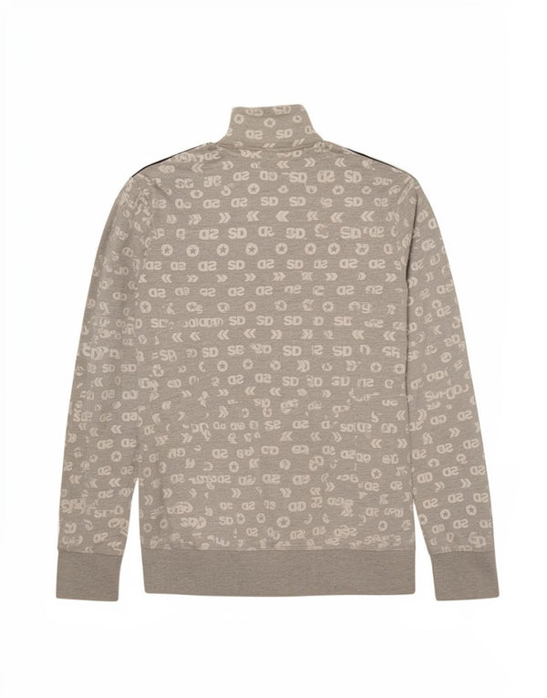 Superdry ženska gornja jakna trenirke Graphic UK 10 Mala siva pamuk