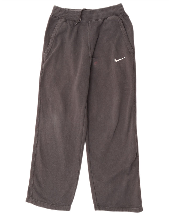 Nike Hlače za trenirku za dječake 10-11 godina srednje sive pamučne