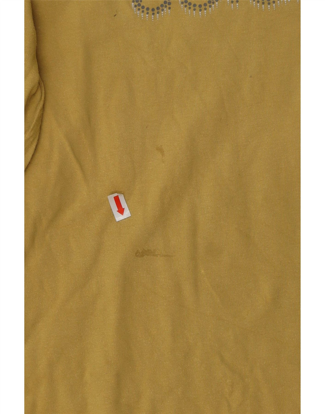 COLUMBIA Ženska majica dugih rukava s grafikama UK 14 Veliki žuti pamuk