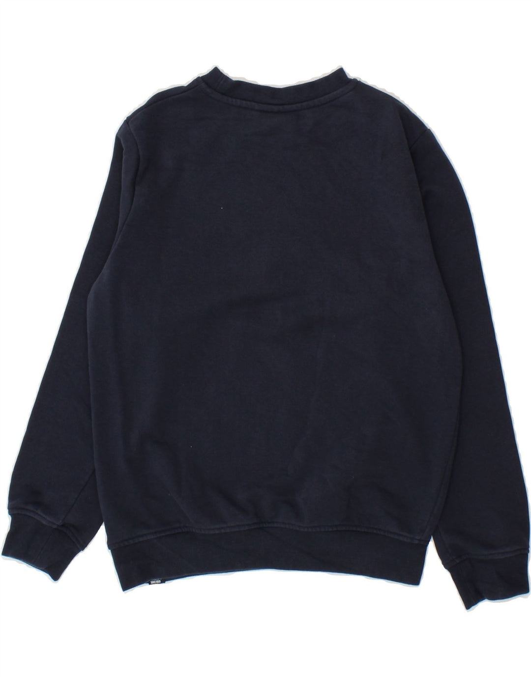 ELLESSE Boys Graphic Sweatshirt Jumper 9-10 Years Navy Blue Cotton Vintage Ellesse and Second-Hand Ellesse from Messina Hembry 