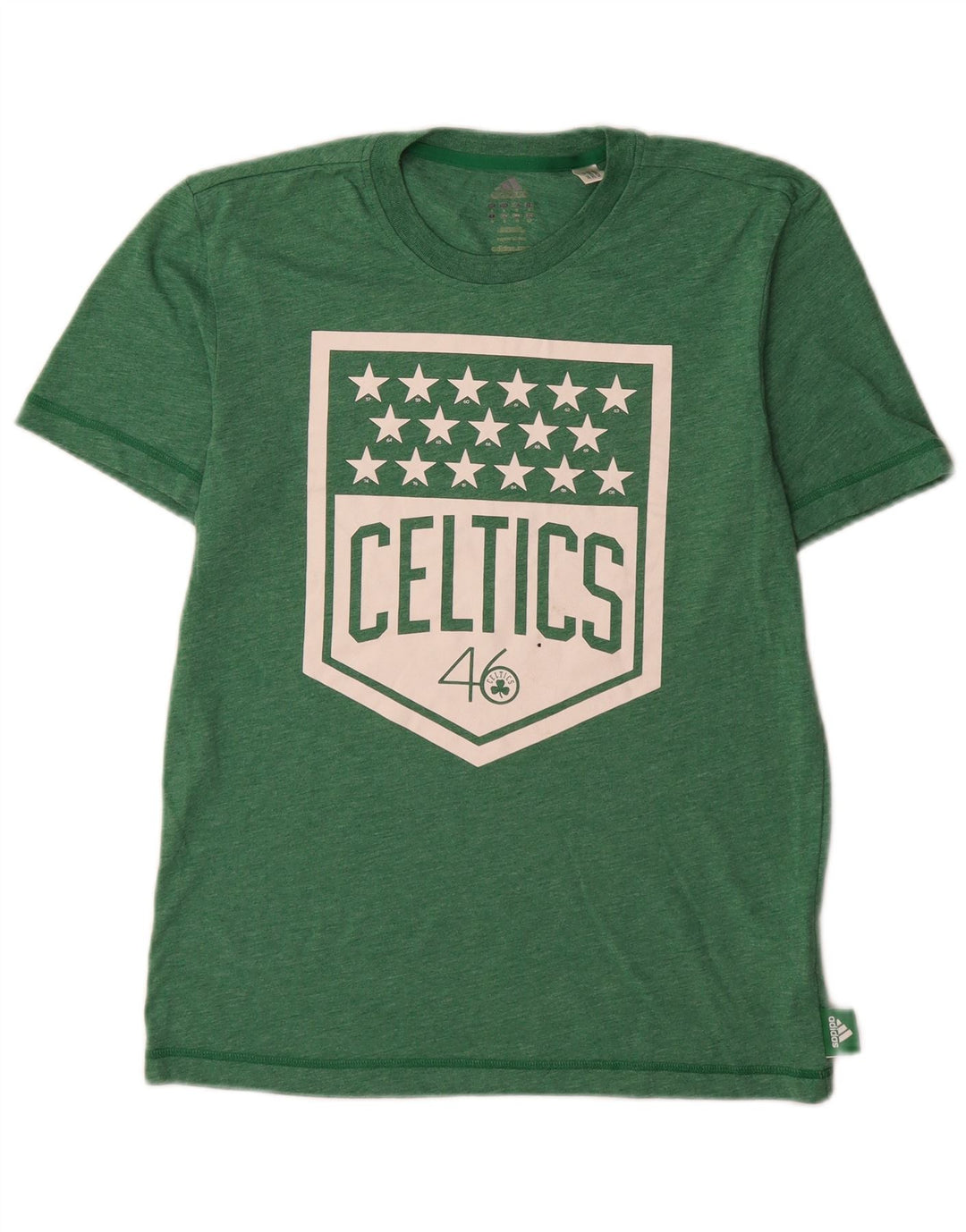 Adidas muška majica kratkih rukava Boston Celtics Graphic, mali zeleni poliester