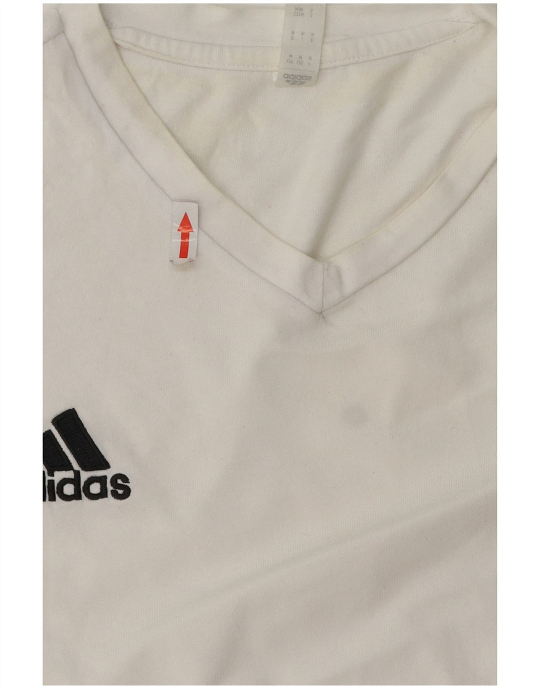 ADIDAS muška majica kratkih rukava Srednje bijeli pamuk
