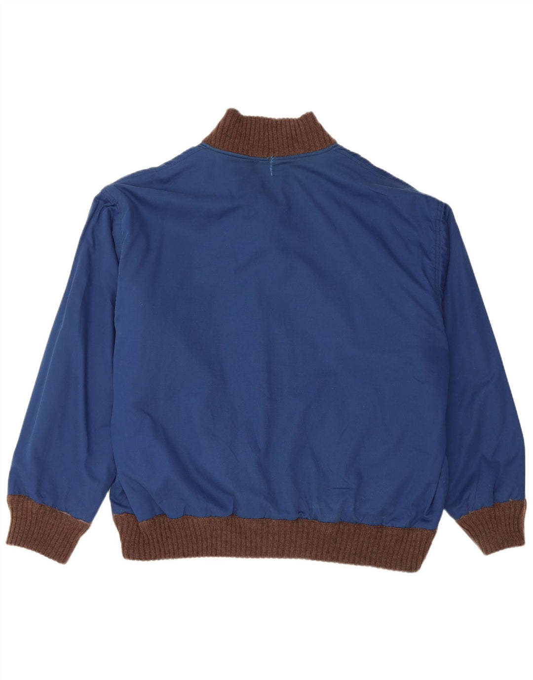 VINTAGE muški reverzibilni džemper XL smeđi Fair Isle