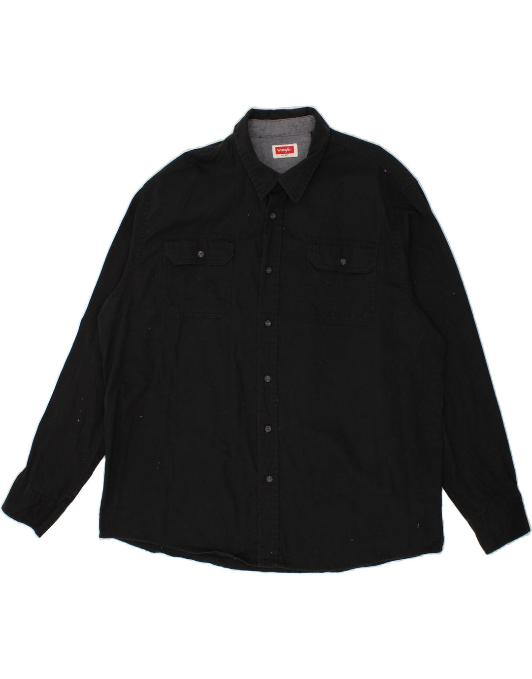 WRANGLER muška košulja 2XL crni pamuk