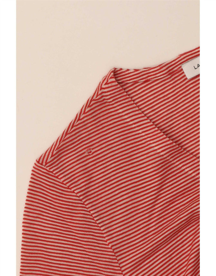 Lacoste ženska majica kratkih rukava IT 42 veliki crveni pamuk