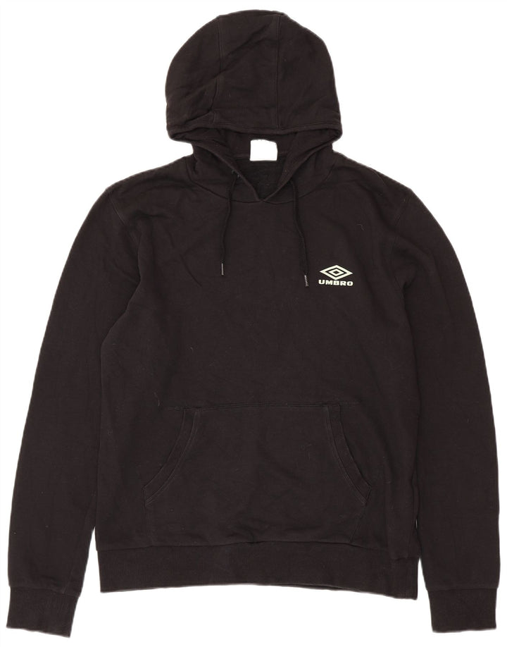 UMBRO muška majica s kapuljačom Srednje crni pamuk
